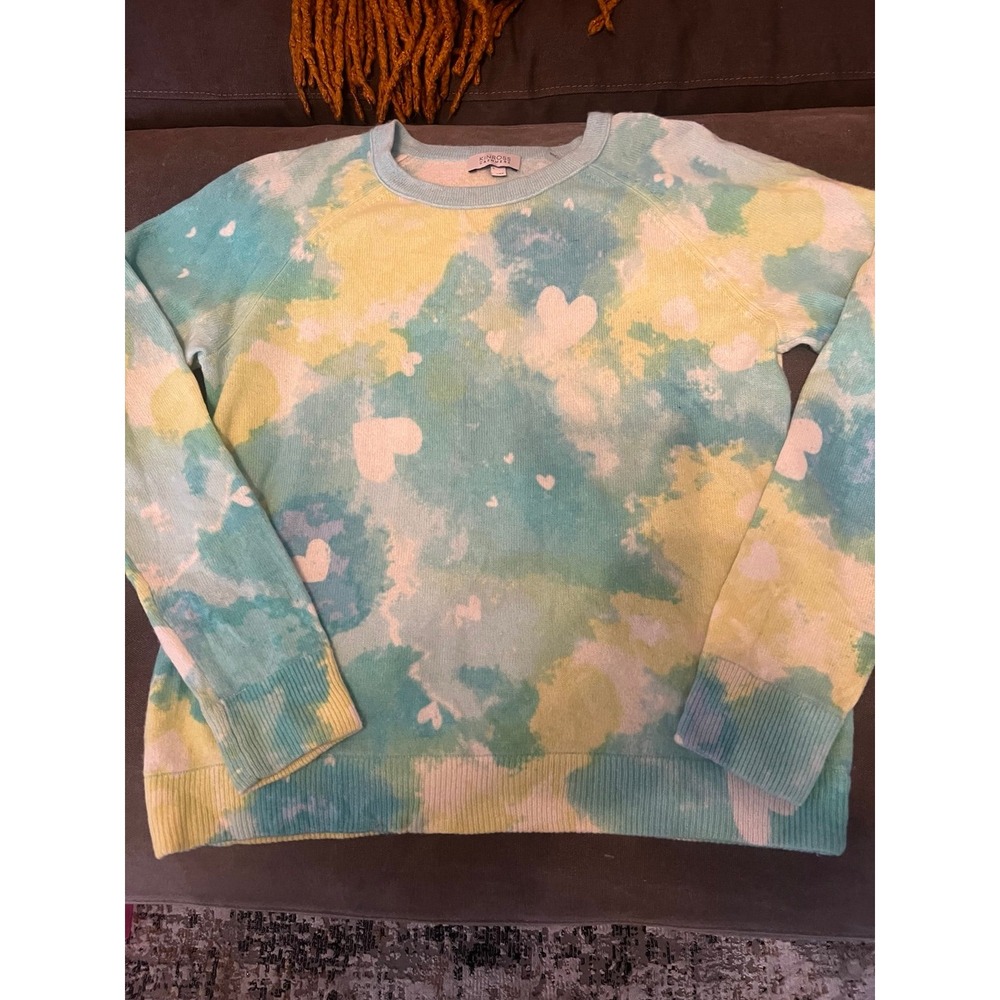Kinross Cashmere crewneck sweater size medium